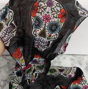 Sugar Skull Scarf